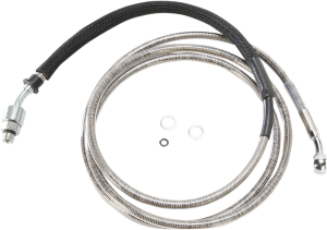 Stainless Steel Hydraulic Clutch Line Clear-coat