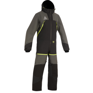 AMOQ Eclipse V3 Monosuit Dk Grey/Black/Hivis XS, 1, nordicamoto.ro