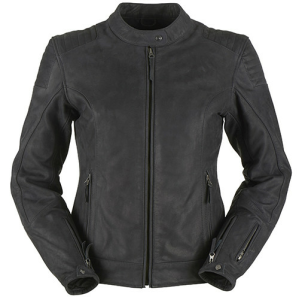 Női motoros kabátok, Furygan 6199-1 Debbie Lady Black női bőrdzseki, nordicamoto.ro
