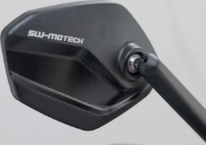 Sport kihúzható tükörkészlet rövid karral, M10x1,25, fekete, 3, nordicamoto.ro