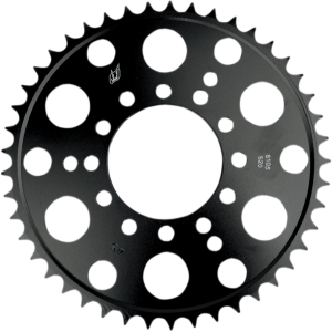 Lightweight Steel Sprocket Black, Zinc, 1, nordicamoto.ro
