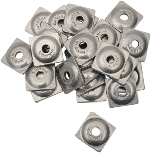 Square Digger® Aluminum Support Plates Silver