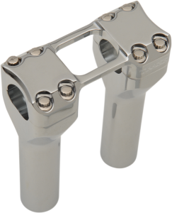 Assault Handlebar Riser Silver 