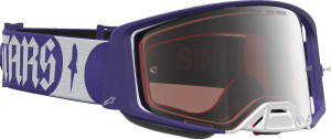 Alpinestars Supertech Atrox síszemüveg – Kék/Fehér/Színes lencse, 3, nordicamoto.ro