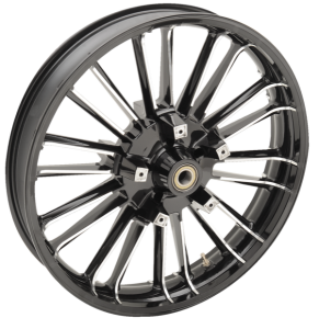 Precision Cast Custom 3d Front Wheels Black, 1, nordicamoto.ro