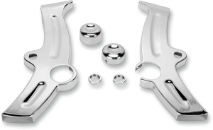 Boomerang Frame Covers Chrome