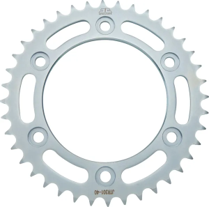 JT SPROCKETS Acél hátsó lánckerék, természetes színű 