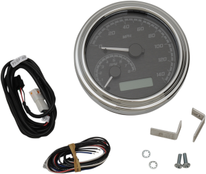 Mvx Series Analog Gauge System Gray, Black, 1, nordicamoto.ro