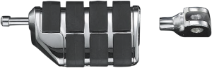 Footpeg Adapters Black, 1, nordicamoto.ro