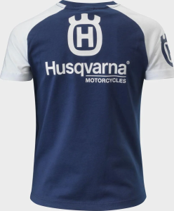 HUSQVARNA REPLICA TEAM BLUE GYERMEK PÓLÓ 152/L, 2, nordicamoto.ro