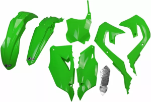 Teljes karosszéria-csere műanyag készlet, zöld