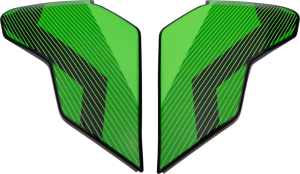Sideplate Aflt Qb1 Grn Green ONE SIZE, 1, nordicamoto.ro