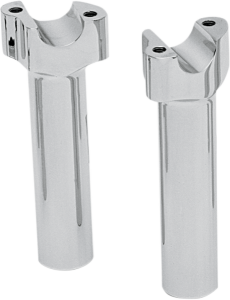 Buffalo Billet Aluminum Handlebar Riser Silver