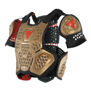 Dainese MX 1 Roost Guard arany/fekete védőruha, nordicamoto.ro