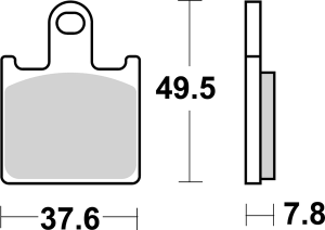 Rst Brake Pads, 2, nordicamoto.ro