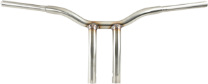 Kage Fighter Welded Bent-riser Handlebar Silver, 2, nordicamoto.ro