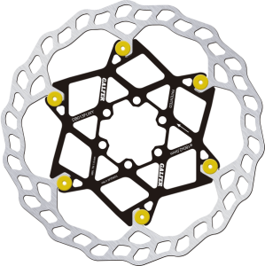 Brake Disc Floating Black, Silver