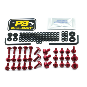 Fairing Bolt Kit For Ducati Red, 1, nordicamoto.ro