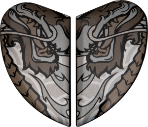 Sideplate Am Legion Slvr Multi, Silver