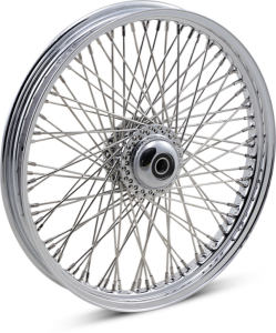 Laced 40-80 Spoke Wheel Assembly Silver