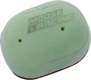 MOOSE RACING precíziós, előolajozott légszűrő, zöld 