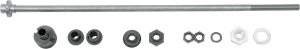 Seat Post Rod Assembly Silver