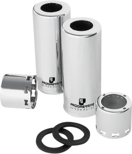 Chrome Shock Cover Kit Chrome, 1, nordicamoto.ro