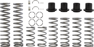 Shock Spring Kit Stage 2 Black, Silver