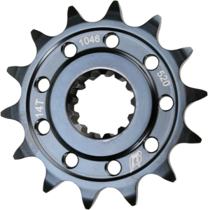 Lightweight Steel Sprocket Black, Zinc, 1, nordicamoto.ro