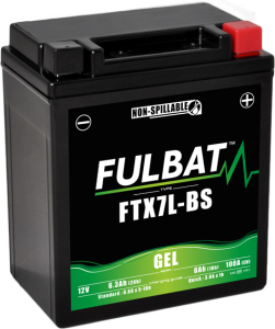 Fulbat FTX7L-BS motorkerékpár-gélakkumulátor, 1, nordicamoto.ro