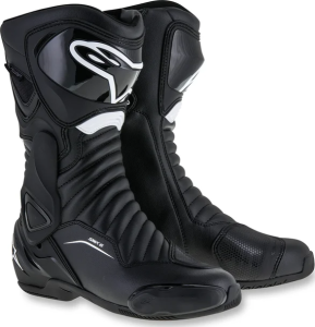 Sportos motoros csizma, Alpinestars Smx-6 V2 Drystar® csizma, fekete/fehér, nordicamoto.ro