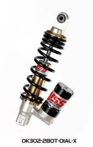 Scooter Emulsion Gas Shock Black, Gold, Silver
