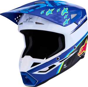 Alpinestars SM3 Falcon sisak, kék/fekete/rózsaszín, XL, 1, nordicamoto.ro