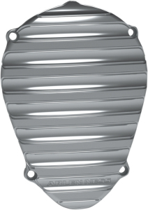 Finned Cam Cover Chrome