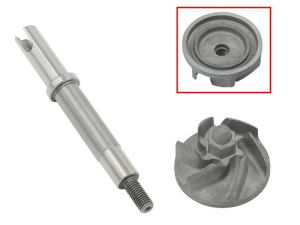 Tengely és rotor a Honda TRX 650 (2003–2005), TRX 680 (2006–2022) és MUV 700/SXS 700 Pioneer (2009–2021) vízszivattyúihoz, 1, nordicamoto.ro
