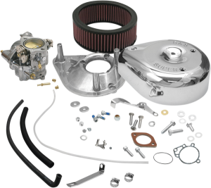 Super E Carburetor Kit W/o Manifold Silver, 2, nordicamoto.ro