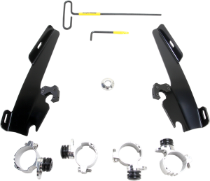 Batwing Fairing Trigger-lock Mounting Kit Black
