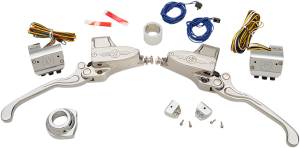 Handlebar Control Kit Silver, 1, nordicamoto.ro
