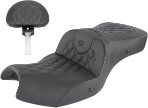 Roadsofa Lattice Stitch Heated Seat Black, 1, nordicamoto.ro