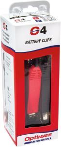 Battery Clips O-04 Black, Red, 1, nordicamoto.ro