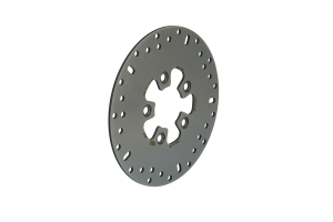 Round D-series Scooter Brake Rotor Gold, Silver, Stainless Steel, Zinc