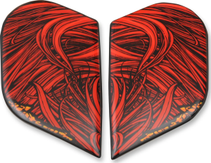 Alliance Gt Lucifur Side Plate Kit Red ONE SIZE, 1, nordicamoto.ro