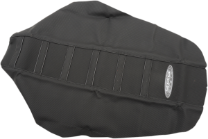 6-rib Gripper Seat Cover Black, 2, nordicamoto.ro