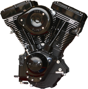 V111 Black Edition Complete Assembled Engine Black, 1, nordicamoto.ro