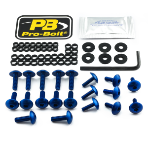 Fairing Bolt Kit For Suzuki Blue