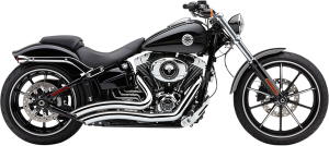 Speedster Swept Short Exhaust System Chrome, 1, nordicamoto.ro