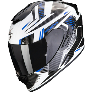 Casca integrala sport/touring SCORPION EXO-1400 EVO AIR SHELL Negru mat/Rosu M, 5, nordicamoto.ro