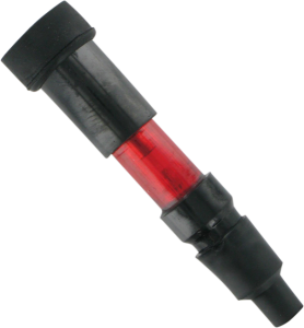 Flashing Spark Plug Cap Red, 2, nordicamoto.ro