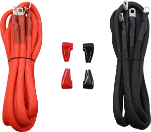 Electric Cable Kit For Winch Black, Red, 3, nordicamoto.ro