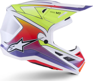 Alpinestars SM7 Fuse White 2XL bukósisak, 2, nordicamoto.ro